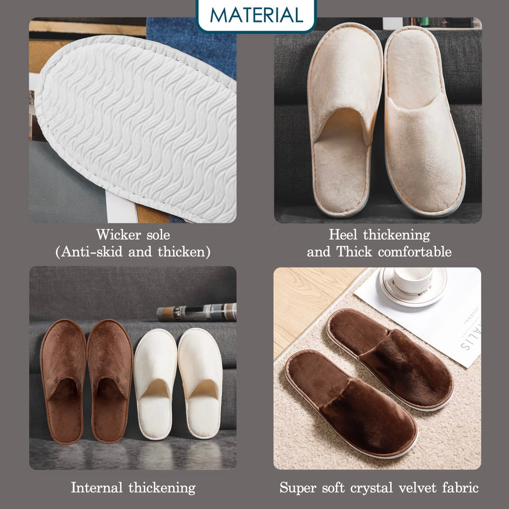 OSTADARRA spa slippers women's medium size fit and comfort.