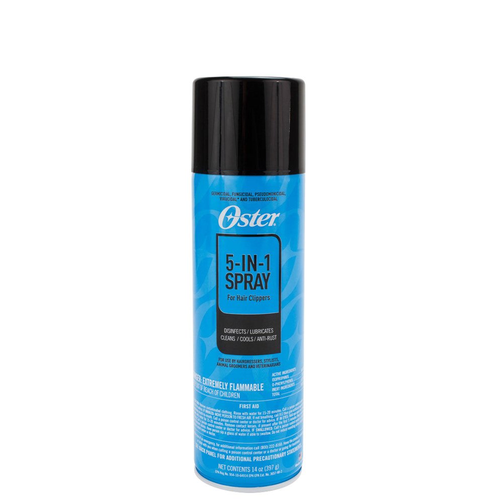Oster clipper blade care spray bottle for smoother grooming sessions