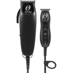 Oster Craftsman Adjustable Mag Clipper in hand for versatile home haircuts