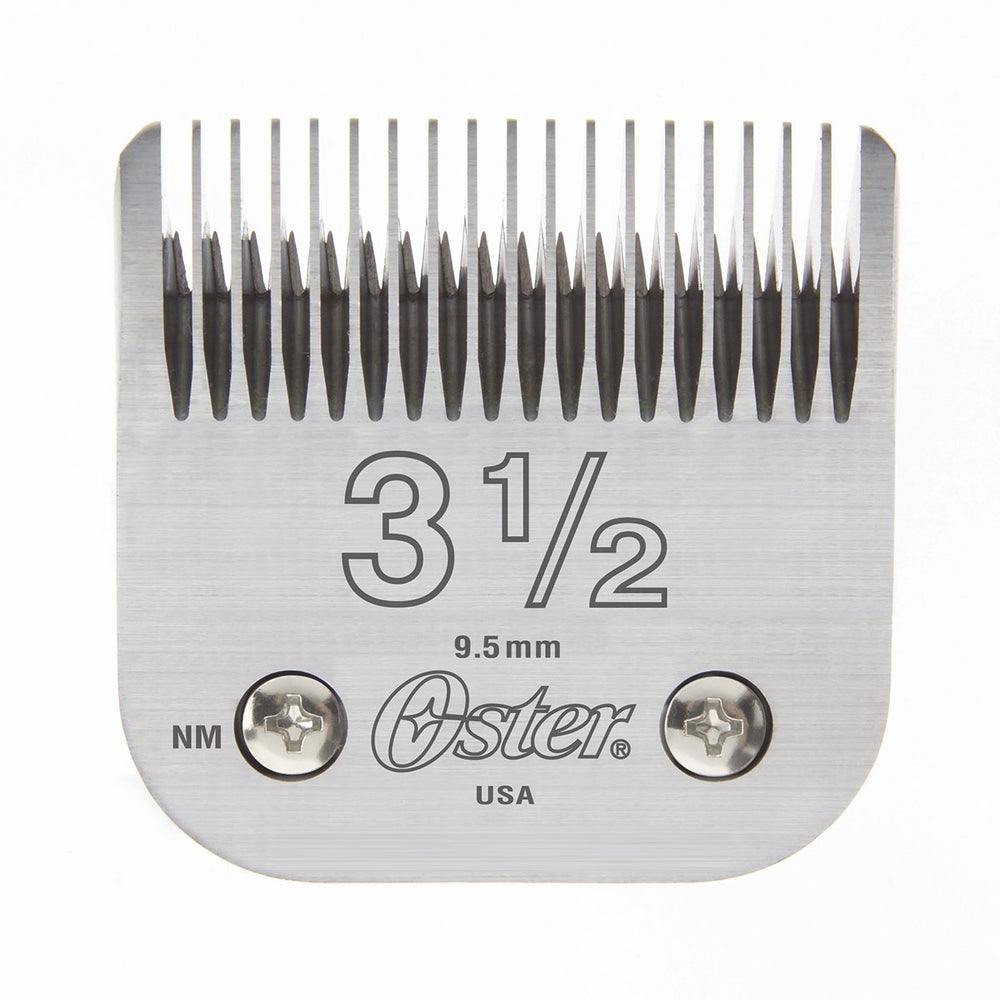 Oster detachable blade size 3.5 for Classic 76 enables precise clip-length control.