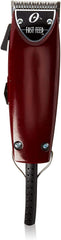 Oster Fast Feed clipper adjustable lever in action for easy blade setting changes.