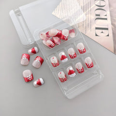OSTTMA snowflake design nails highlighting fast, salon-like results at home.