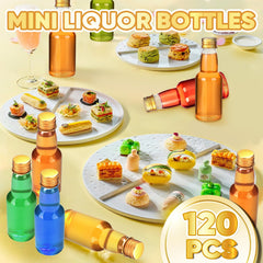Otiamo mini-bottles with funnels enable mess-free filling for crafts and favors.