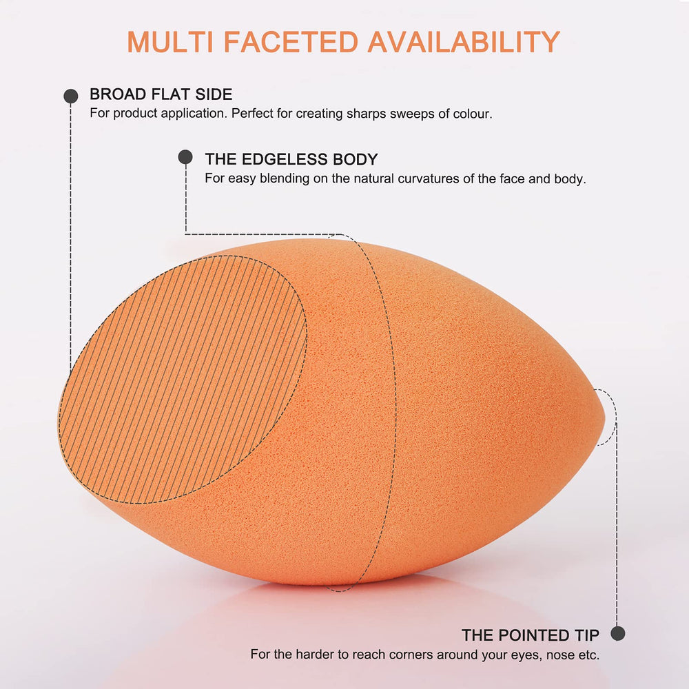 OtNiap edgeless round design helps blend facial contours.