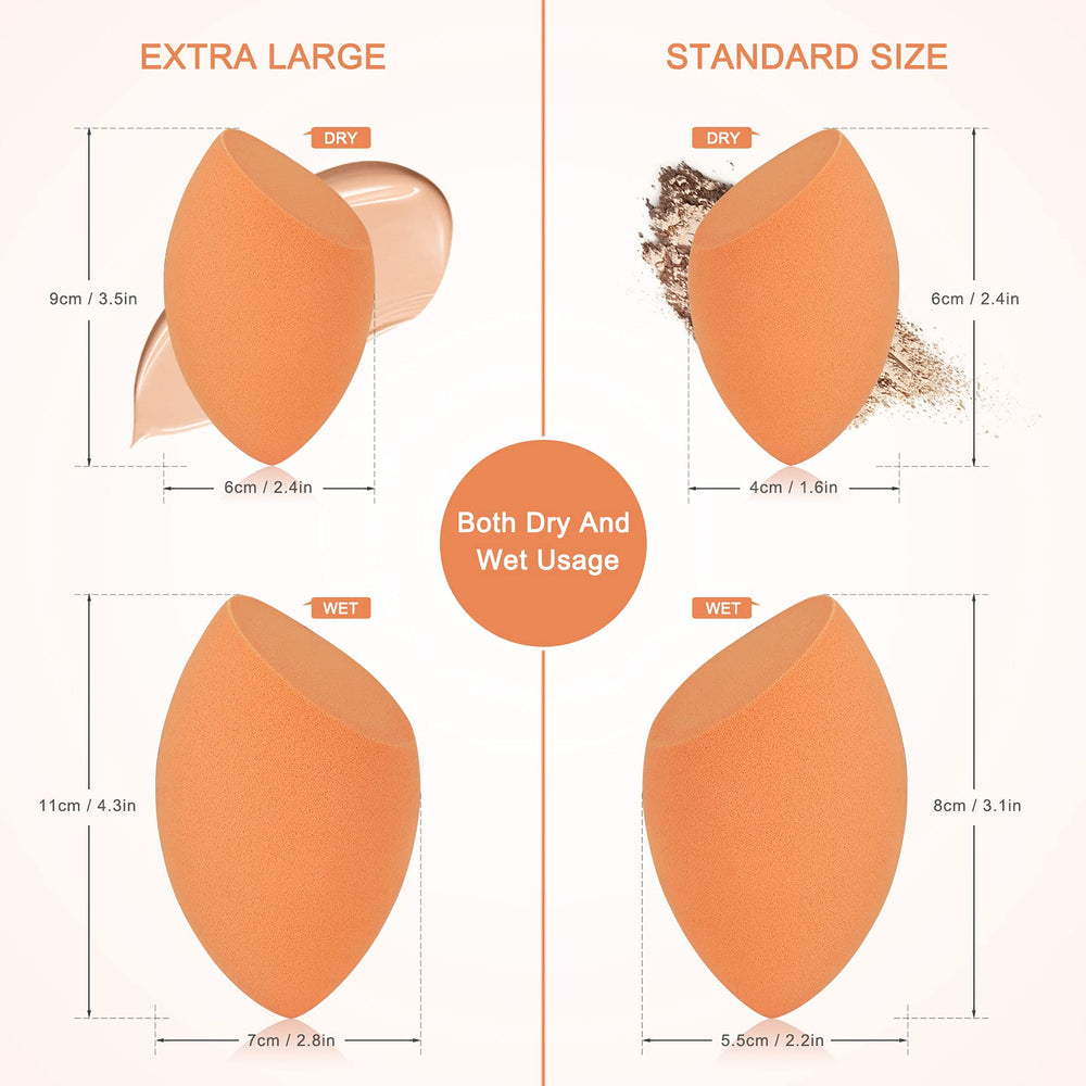 OtNiap XL sponge flat side for even product application.