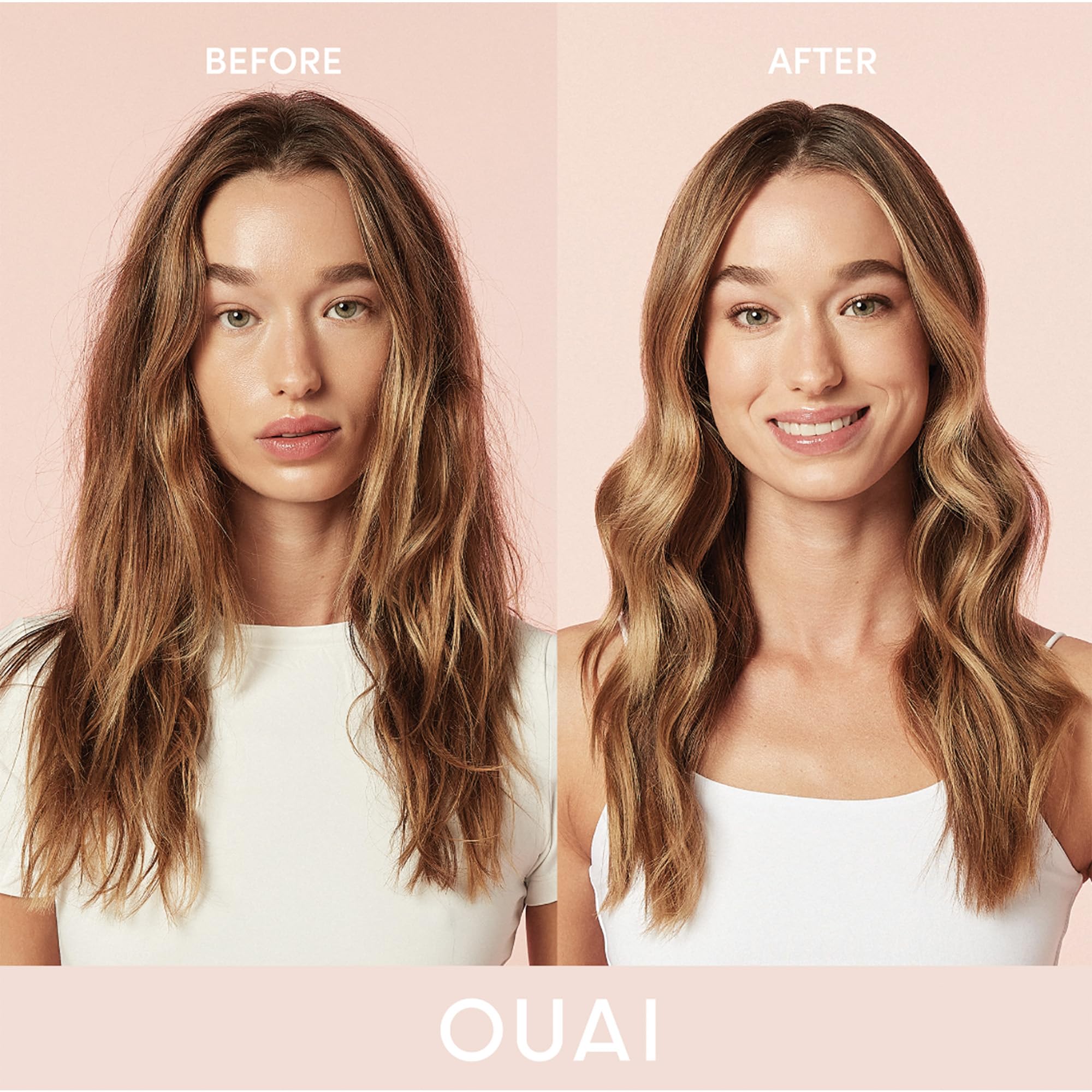 OUAI anti-frizz cream North Bondi scent adds luxurious fragrance to routine.