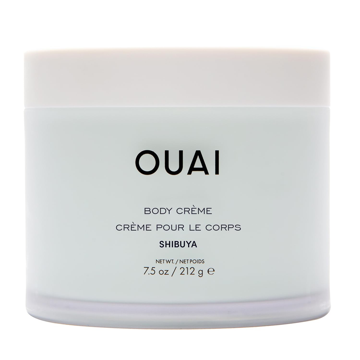 OUAI Body Cream Shibuya jar — whipped texture for deep hydration and glow.
