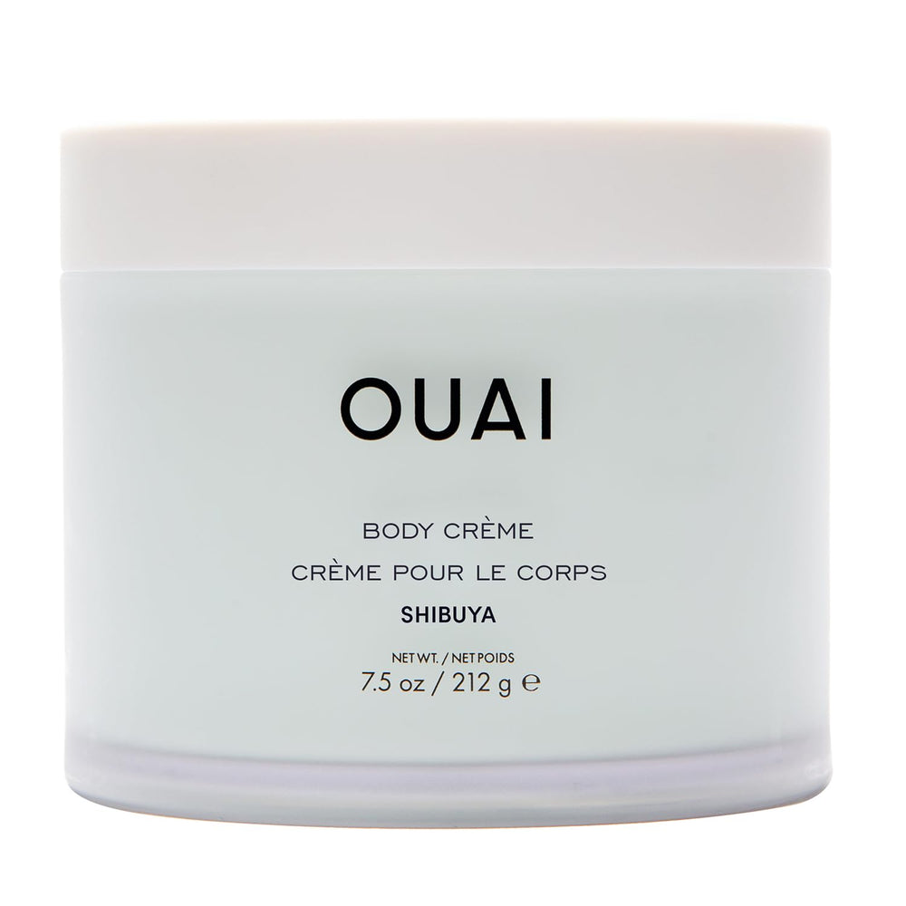 OUAI Body Cream Shibuya jar — whipped texture for deep hydration and glow.
