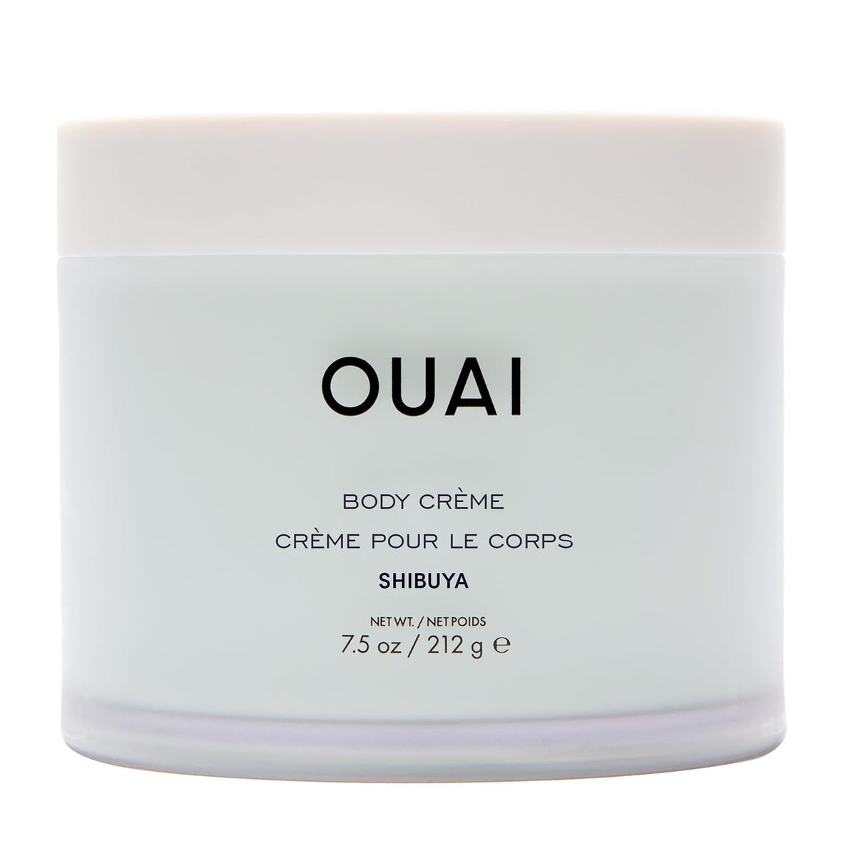 OUAI Body Cream Shibuya jar — whipped texture for deep hydration and glow.