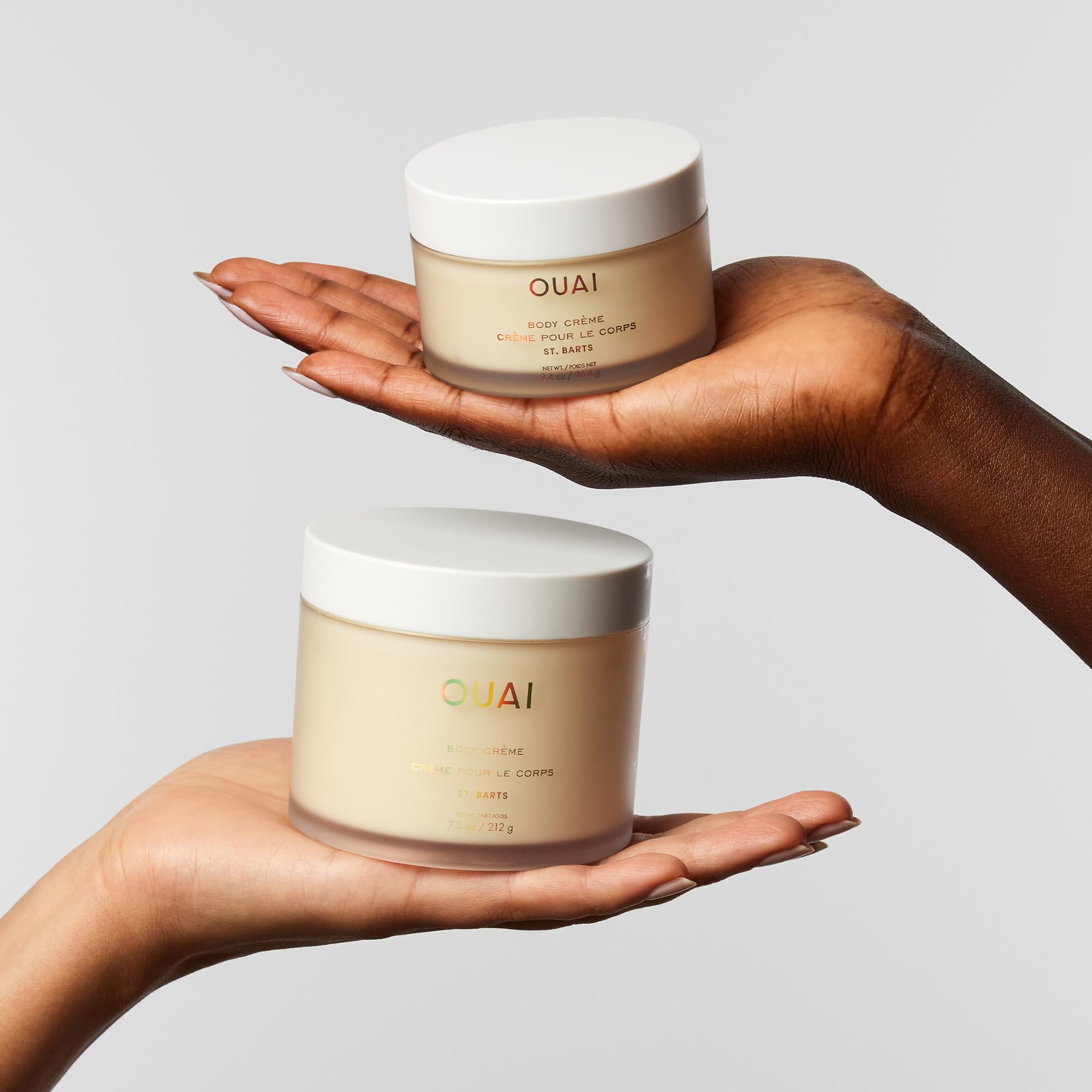 OUAI Body Creme with squalane promotes soothed, hydrated skin after long days.