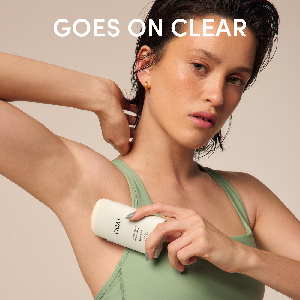 OUAI Cape Town packaging shows sleek tube design.