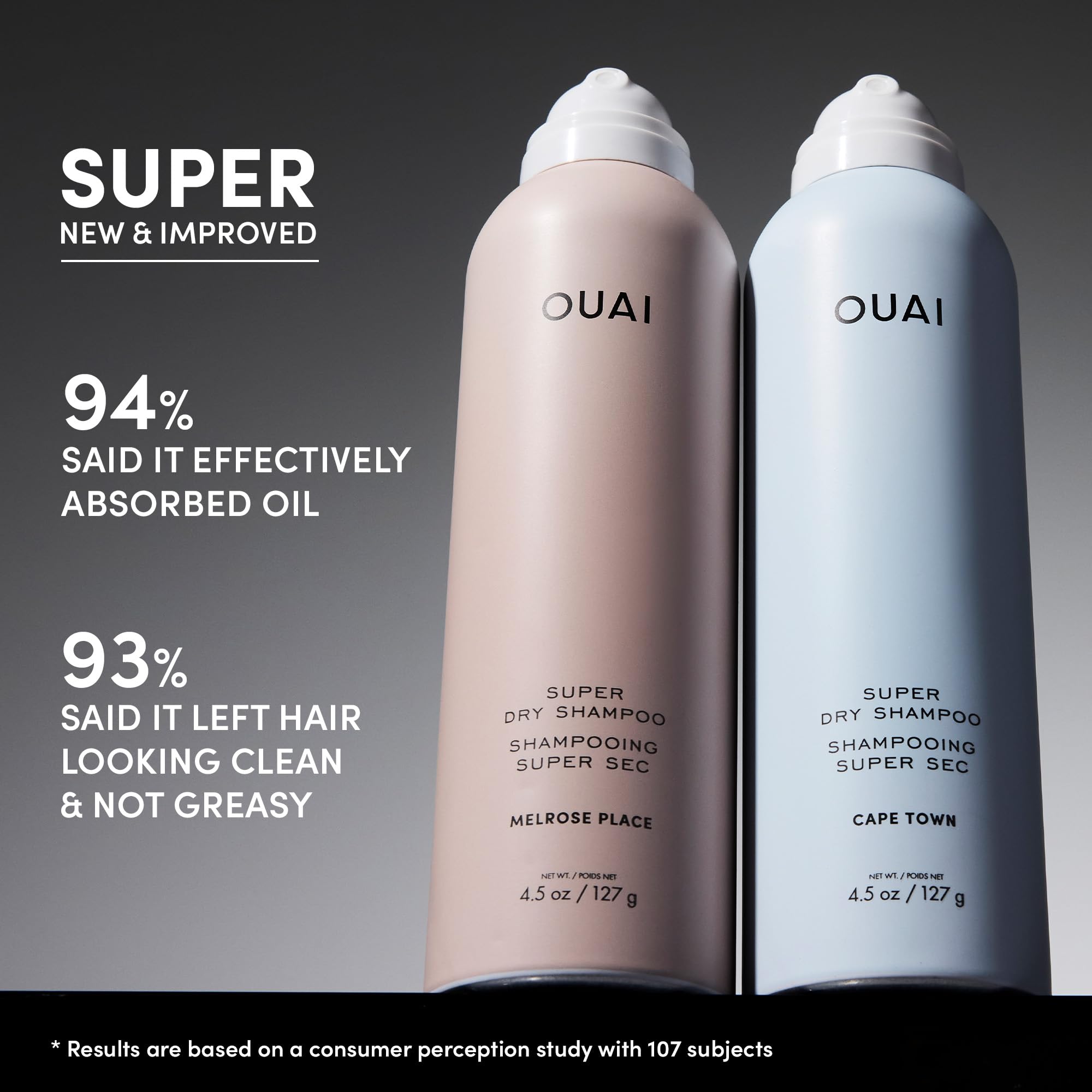 OUAI Cape Town scent close-up conveying light, lasting fragrance after use.