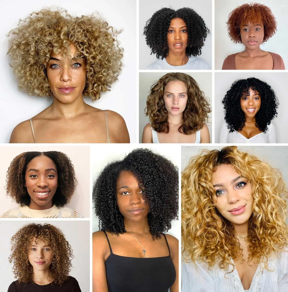 OUAI Curl Cream used on dry curls to revive shine