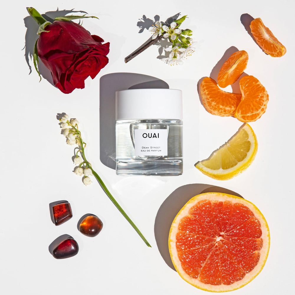 OUAI Dean Street applied to the wrist demonstrates wearable, everyday elegance.