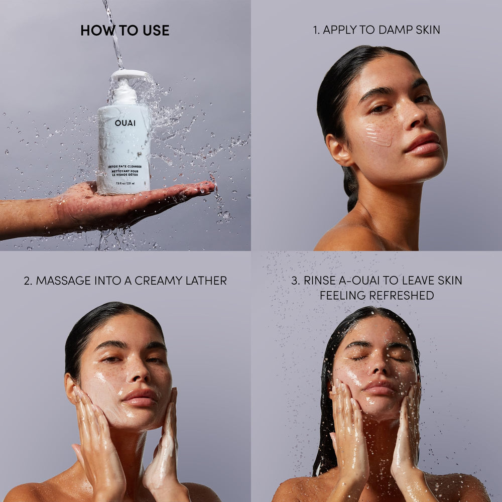 OUAI Detox Facial Cleanser Cape Town fragrance notes inspire morning ritual