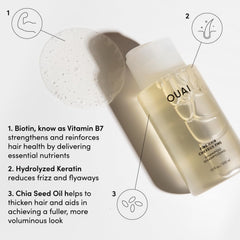 OUAI Fine Set packaging, comprehensive sulfate-free duo for everyday styling