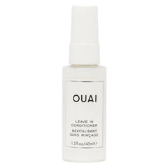 OUAI leave-in conditioner bottle-dispense for easy detangling and smooth styling.