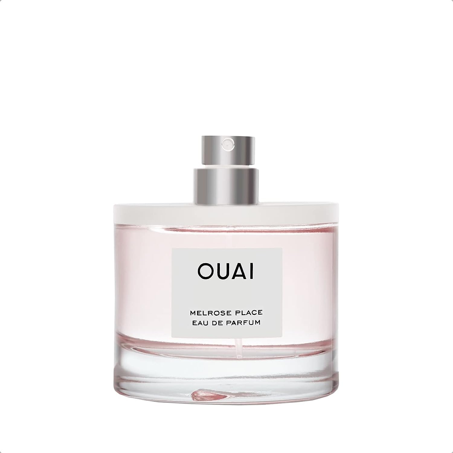 OUAI Melrose Place floral heart highlights peony and rose for a daytime glow.