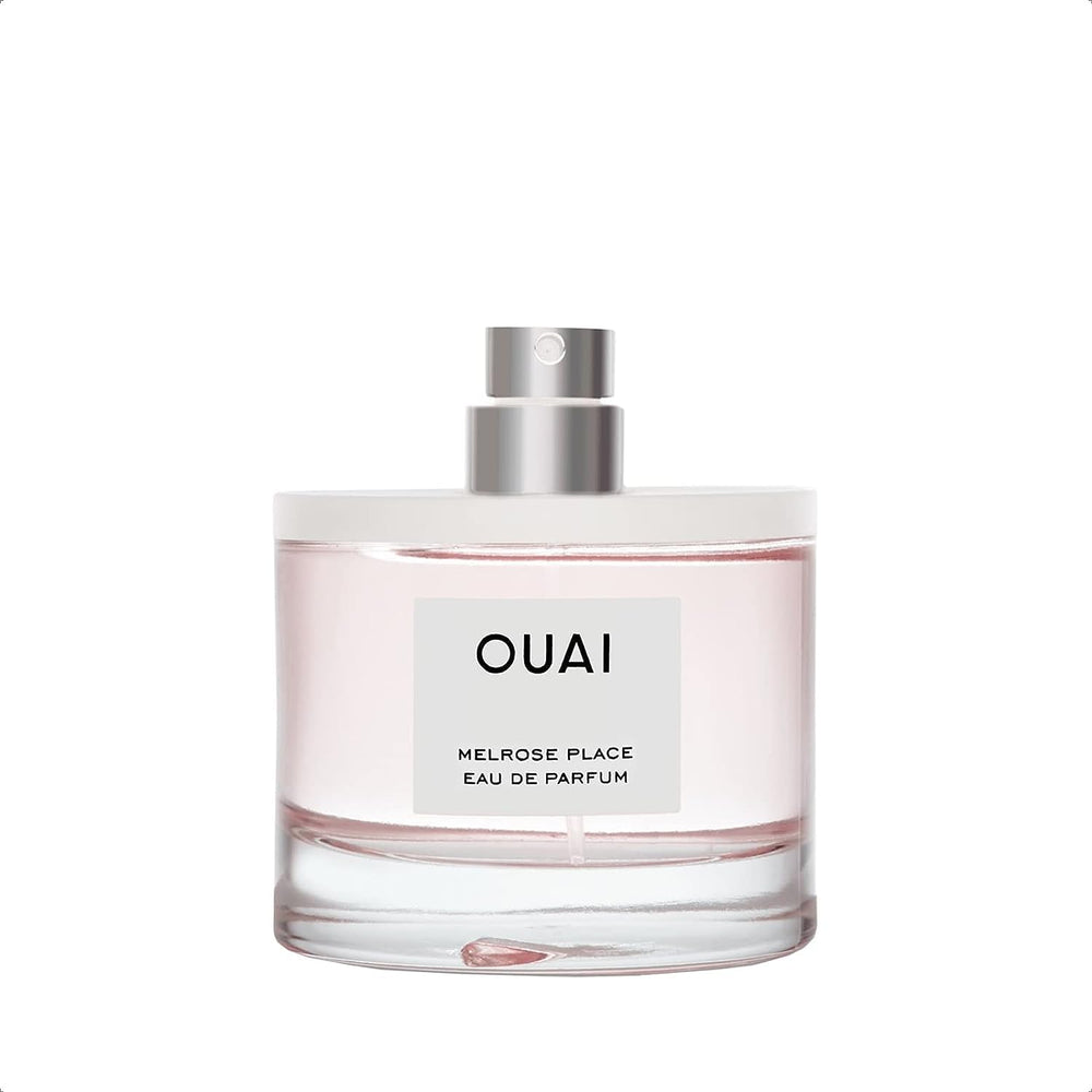 OUAI Melrose Place floral heart highlights peony and rose for a daytime glow.