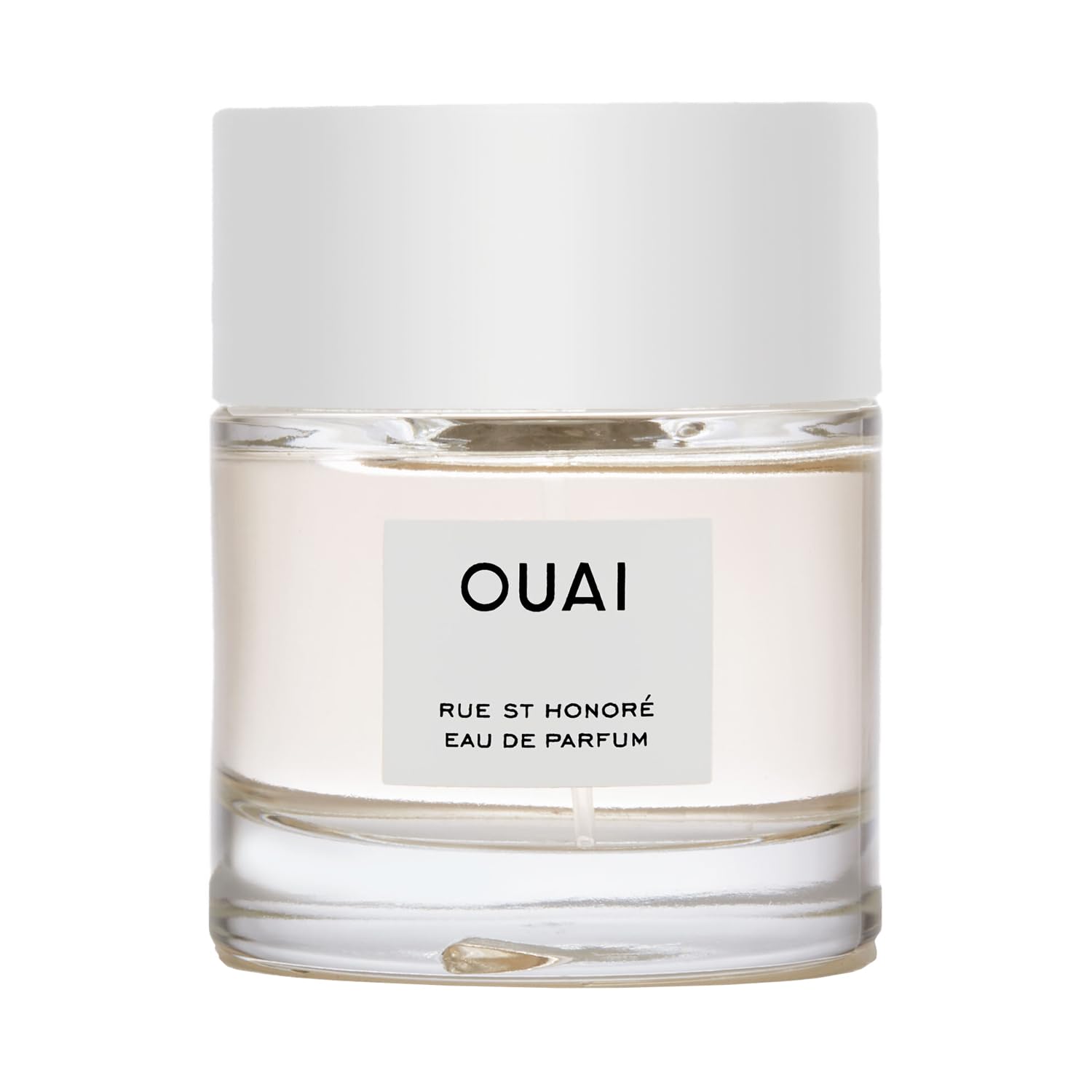OUAI Rue St. Honore Eau de Parfum bottle front for daily Parisian fragrance.