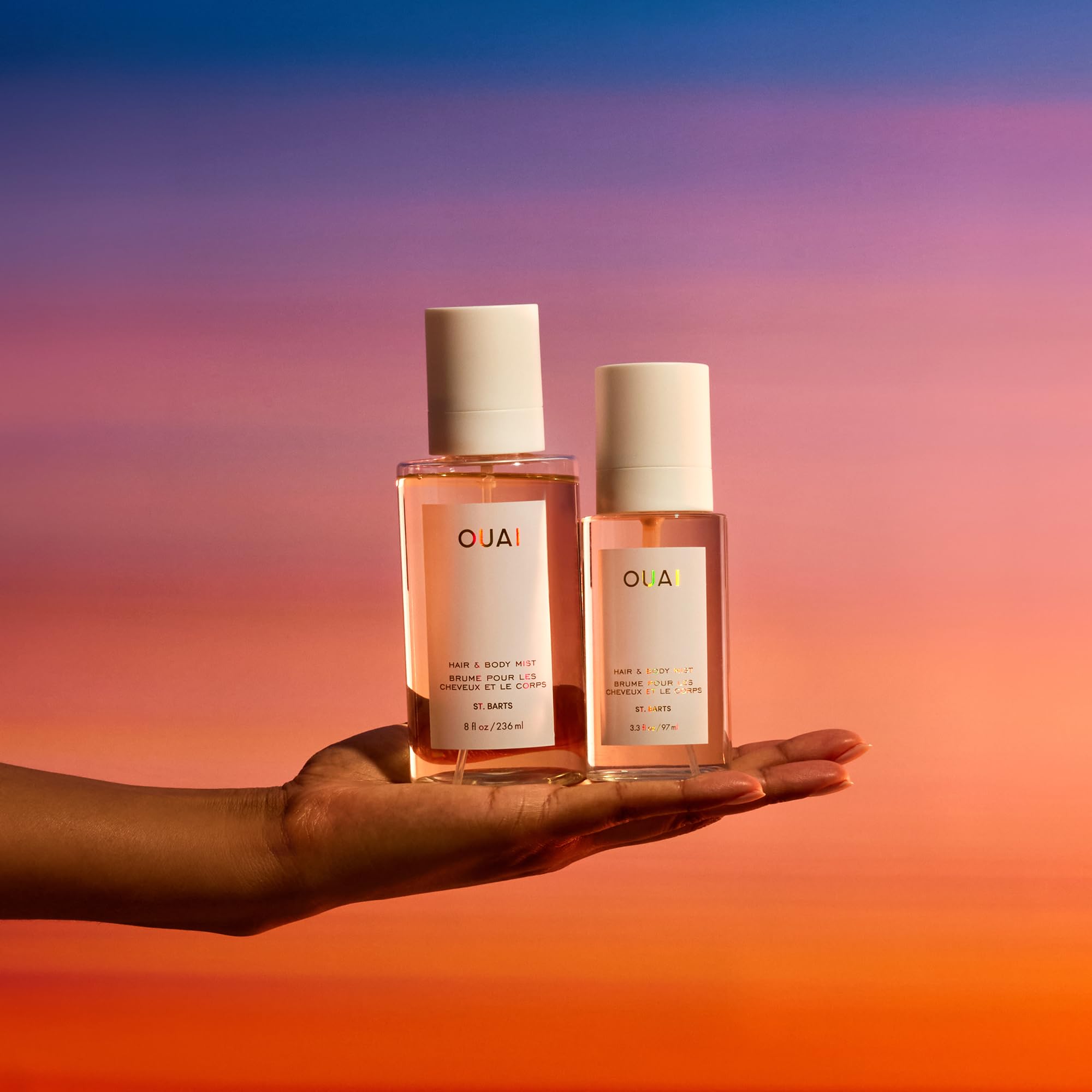 OUAI St. Barts packaging on display for gifting or self-care.