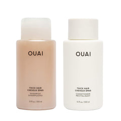 OUAI Thick Hair Shampoo bottle for lightweight hydration for thick hair