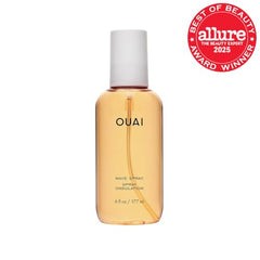 OUAI Wave Spray dispersion mist demonstrates even coverage