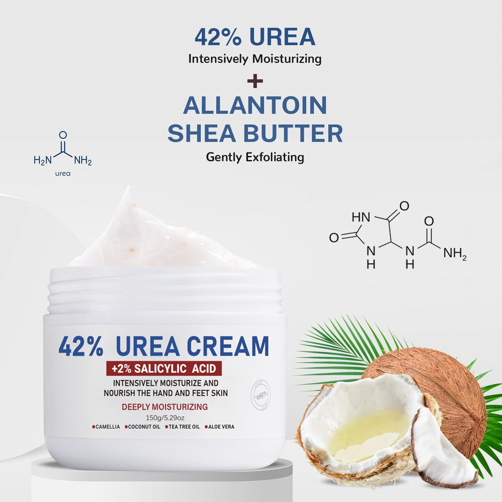 OUKEYA Urea Cream ingredient close-up highlighting glycerin for deep moisturization
