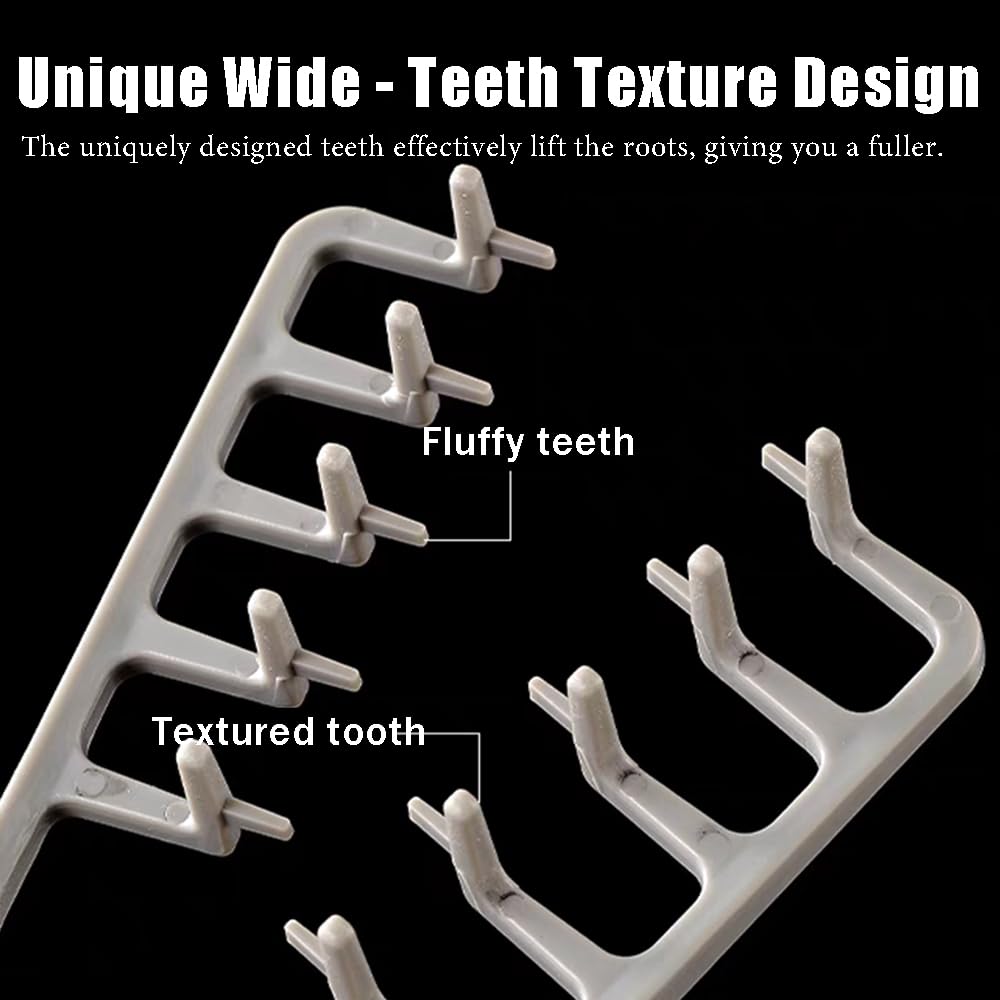 OULIGET ergonomic grip comb held in hand for easy control