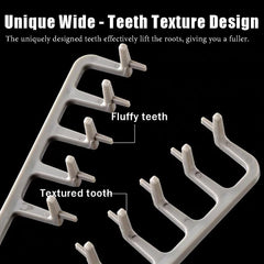 OULIGET ergonomic grip comb held in hand for easy control