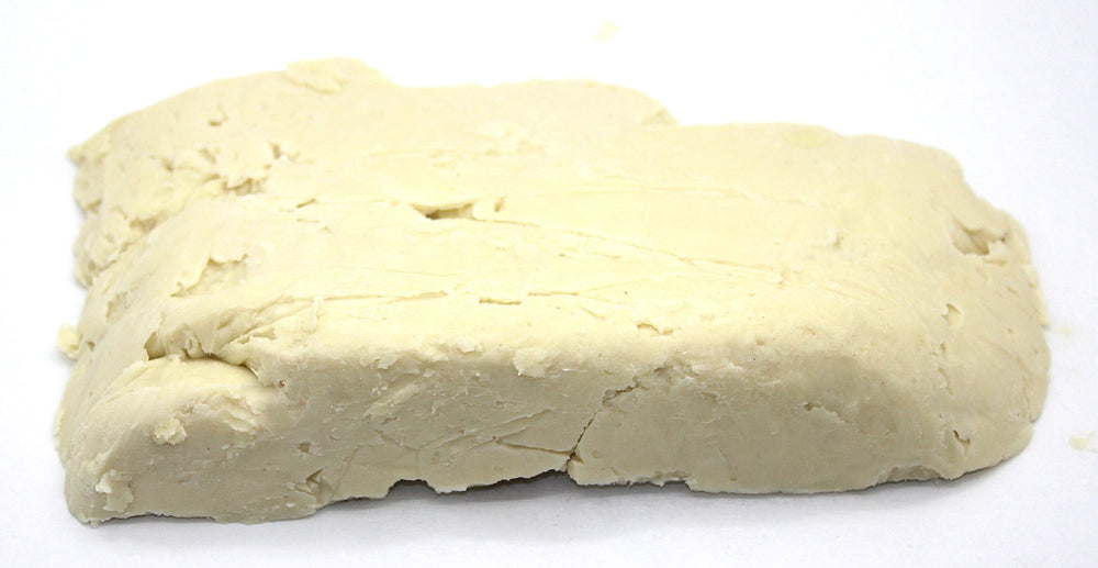 Our Earth's Secrets Ivory Shea Butter packaging highlights top-grade quality for DIY beauty