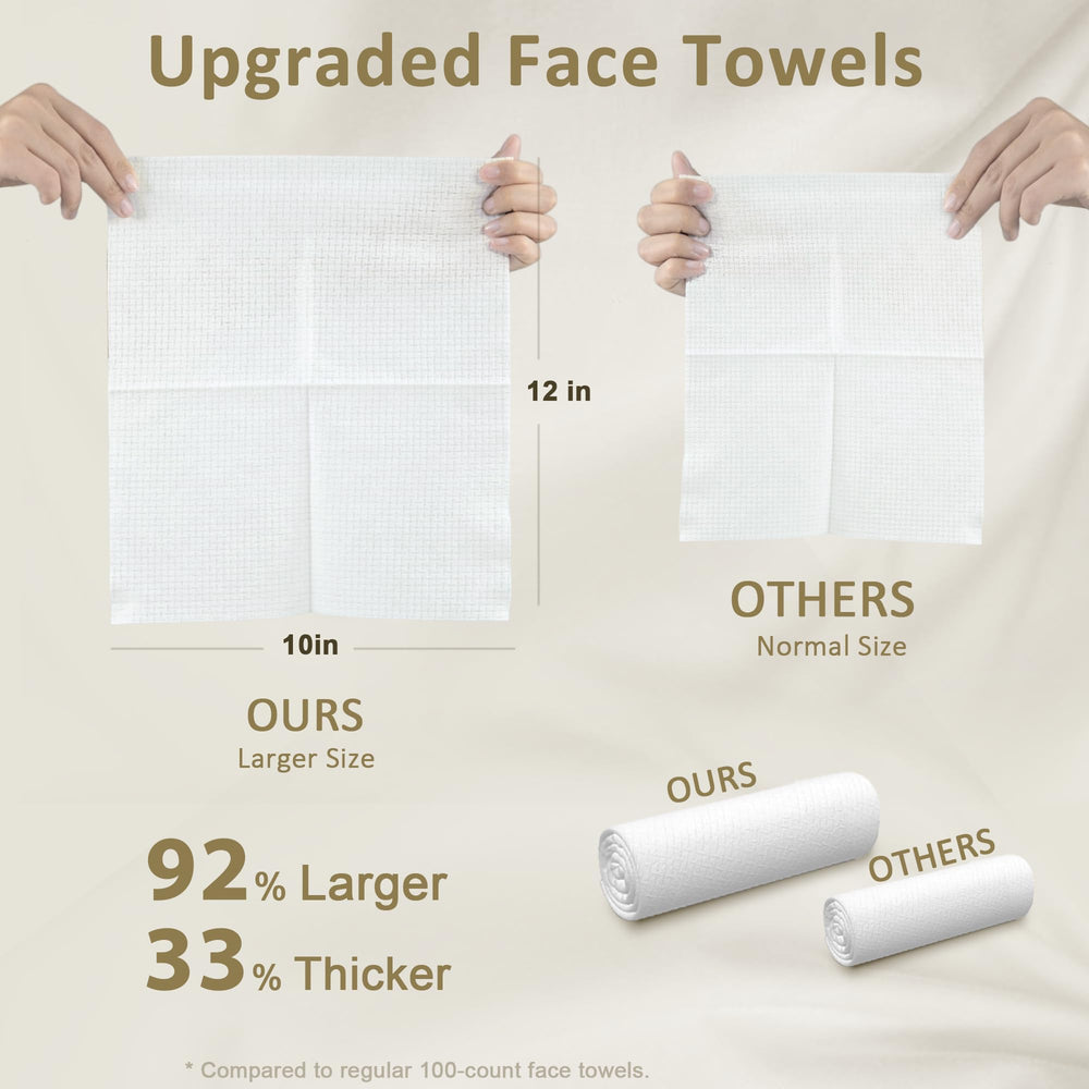 ourmed life face towels suitable for all skin types during skincare routines