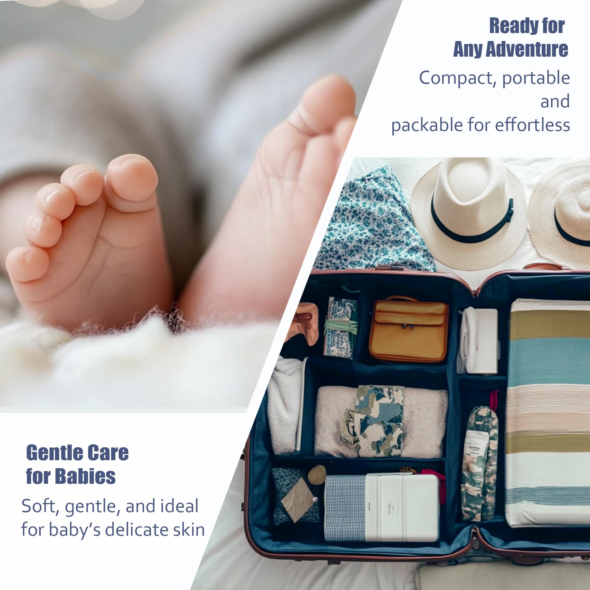 Ourmed Life travel-friendly 80-count pack ideal for travel and routines.