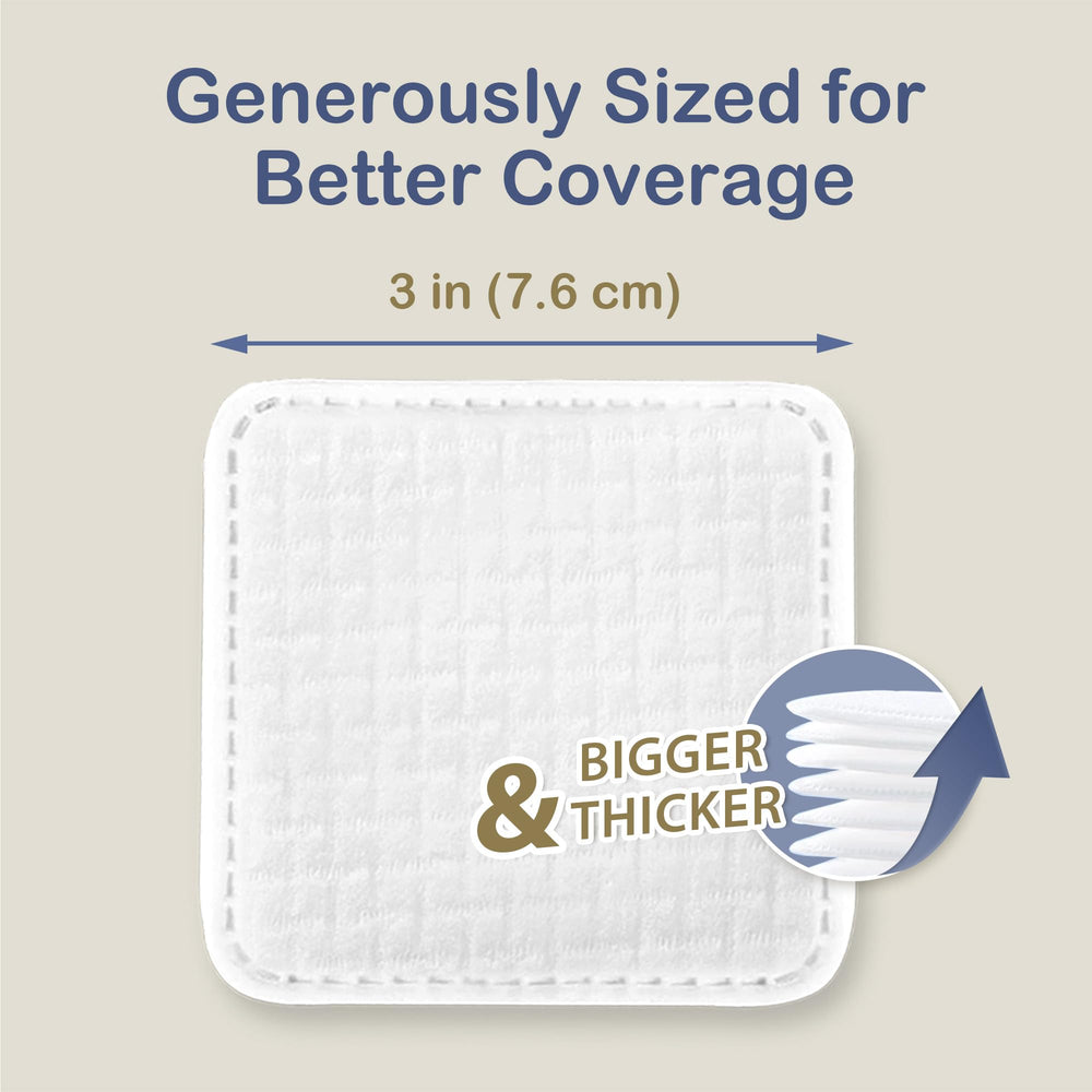 Ourmed Life large cotton pads size-3x3 inch coverage for efficient routine