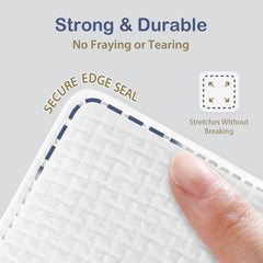 Ourmed Life large cotton pads usage for makeup removal after a long day