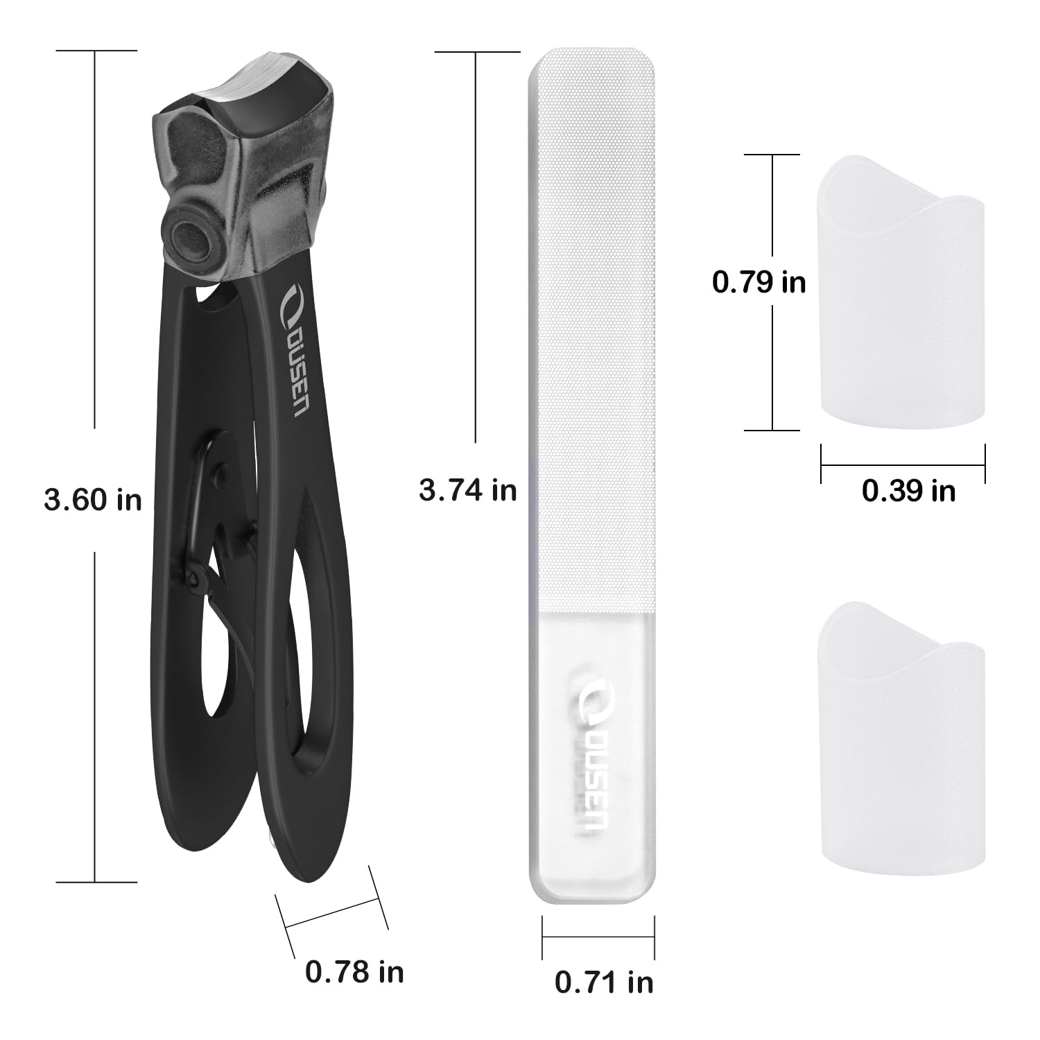 Ousen Beauty clipper in action illustrating easy, precise trimming