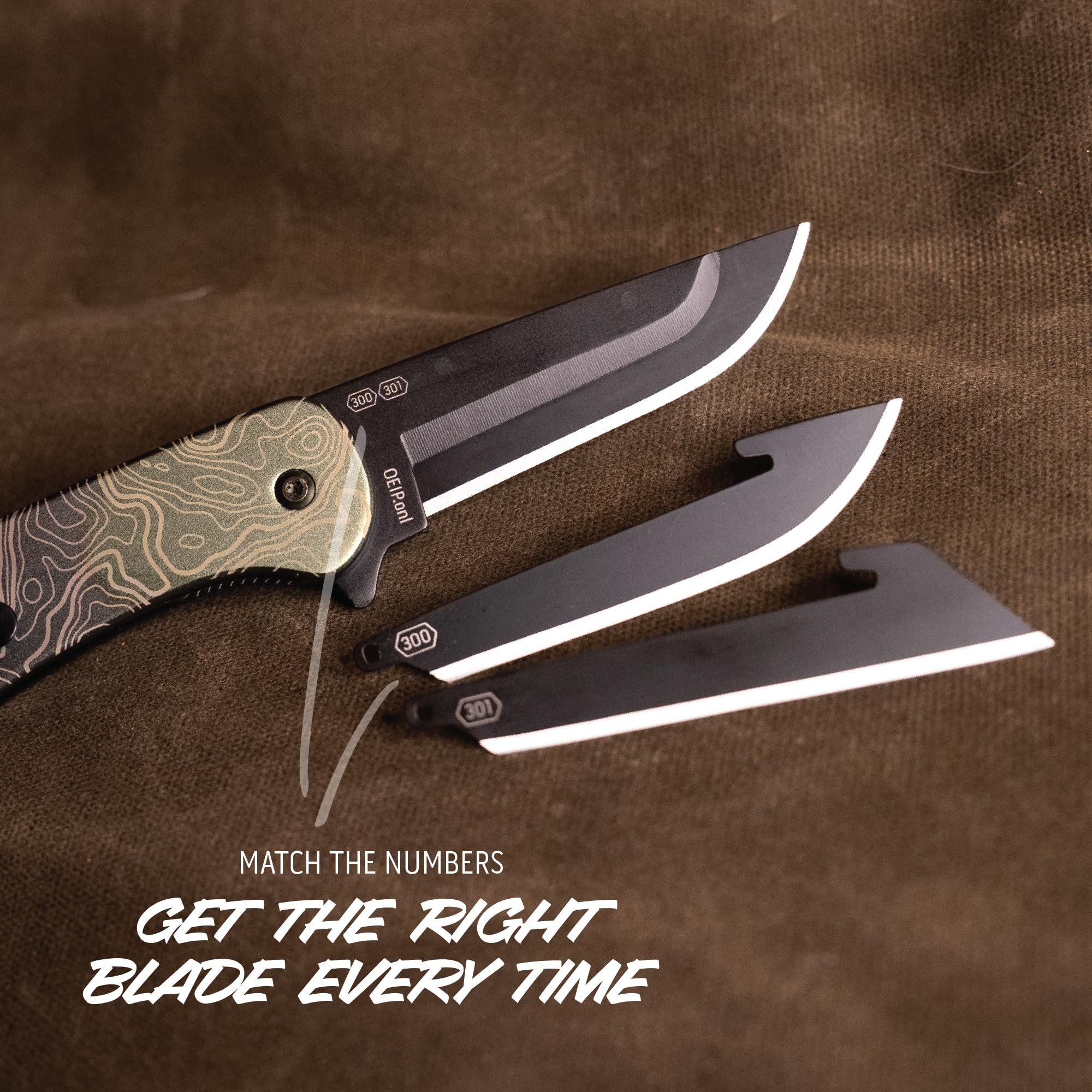 OUTDOOR EDGE Razor VX1 reversible pocket clip for ambidextrous carry.