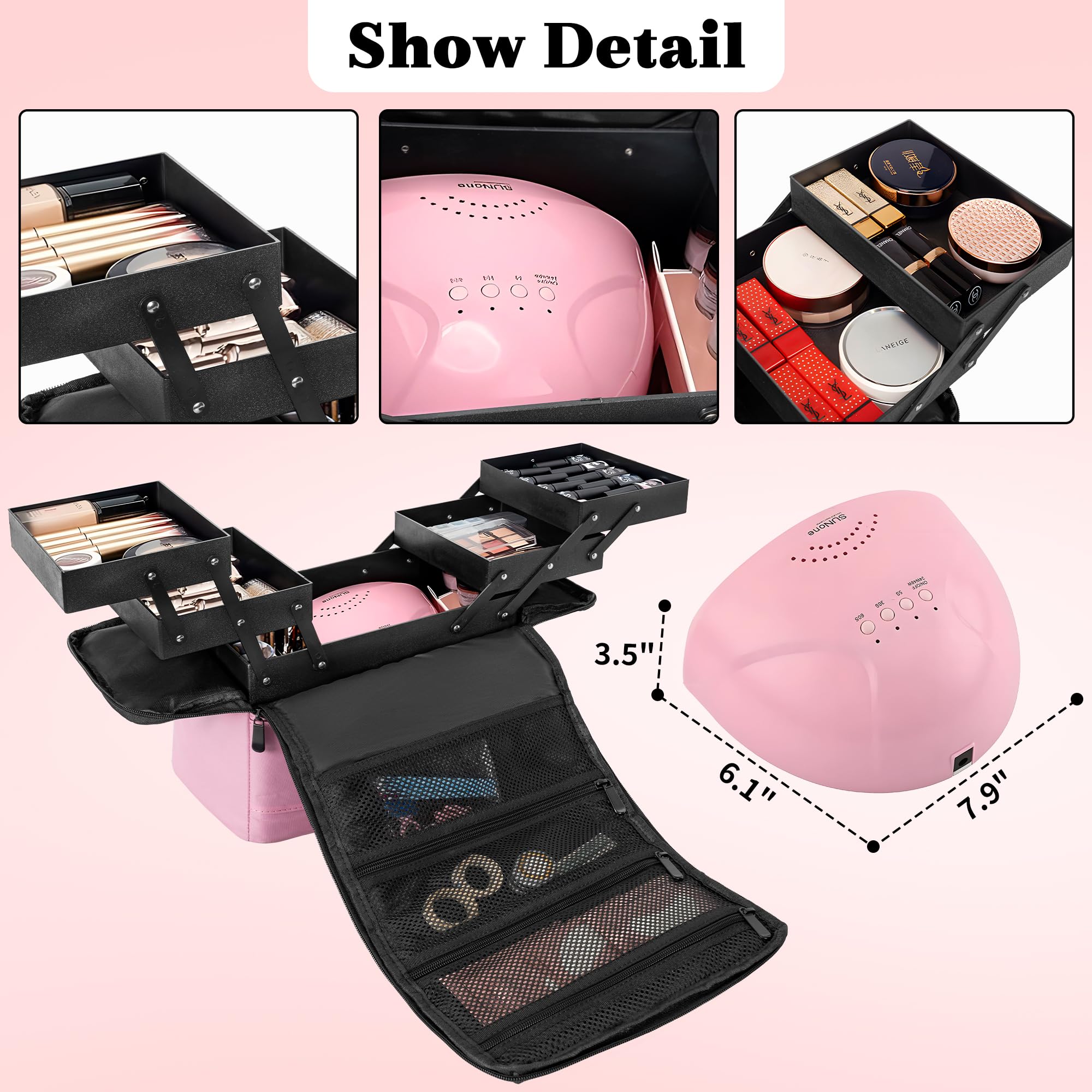 OUUTMEE top handle for easy grab-and-go portability