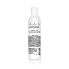 oVertone Blue Toning Conditioner pump dispense demonstrates quick 2–3 minute application