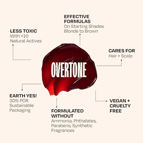 Overtone color depositing conditioner dispensing for easy use