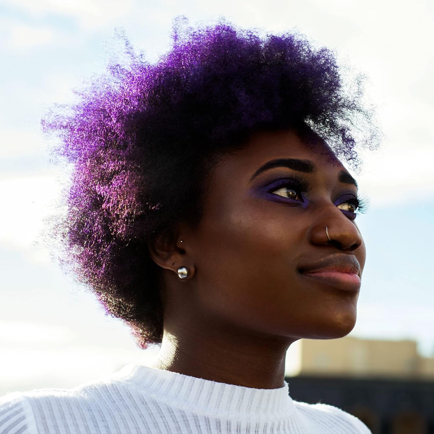 Overtone color-refresh-between-salon-visits montage shows convenient color upkeep