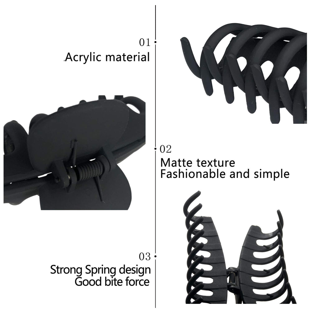 OWIIZI hair clip 18-claw design anchors thin to thick hair securely