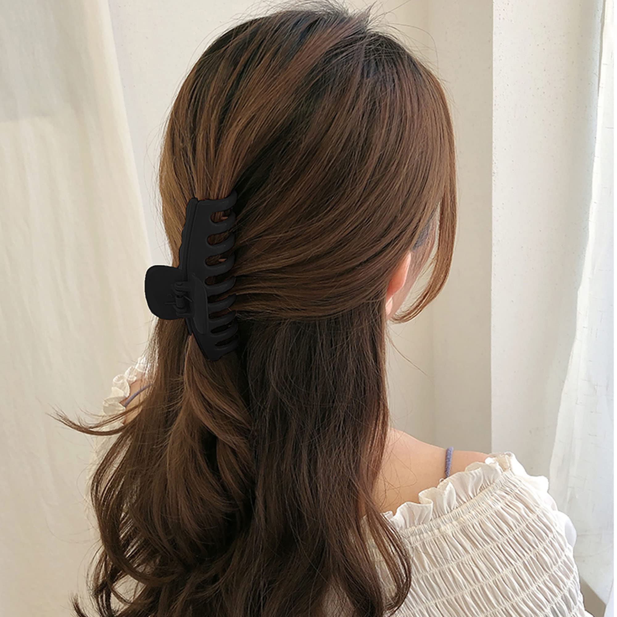 OWIIZI large claw clips designed for long thick hair during active daily routines