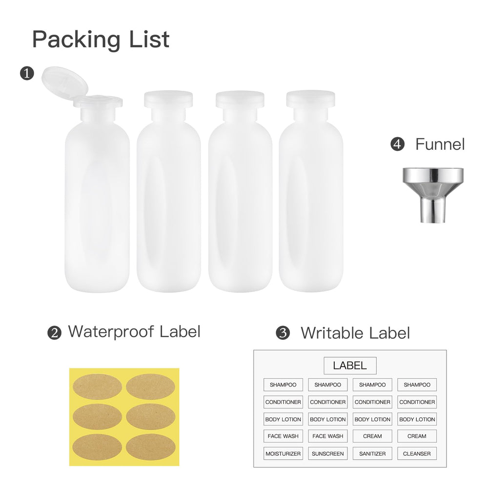 owlyee multifunction travel containers store shampoo conditioner lotions
