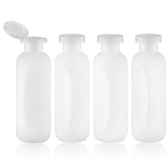 owlyee travel shampoo bottle 6.7oz clear design for easy packing and quick identification