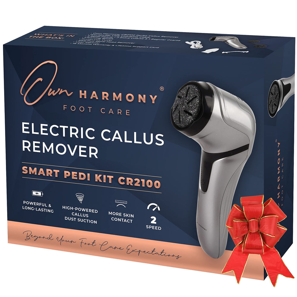 Own Harmony foot-callus-remover front-view for easy at-home pedicures.