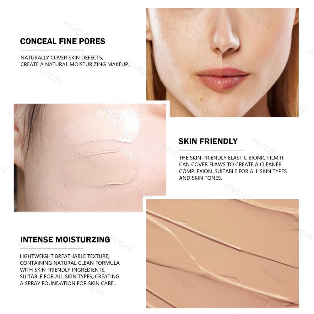 Ownest KYDA natural-formula ingredients nourish skin during wear.