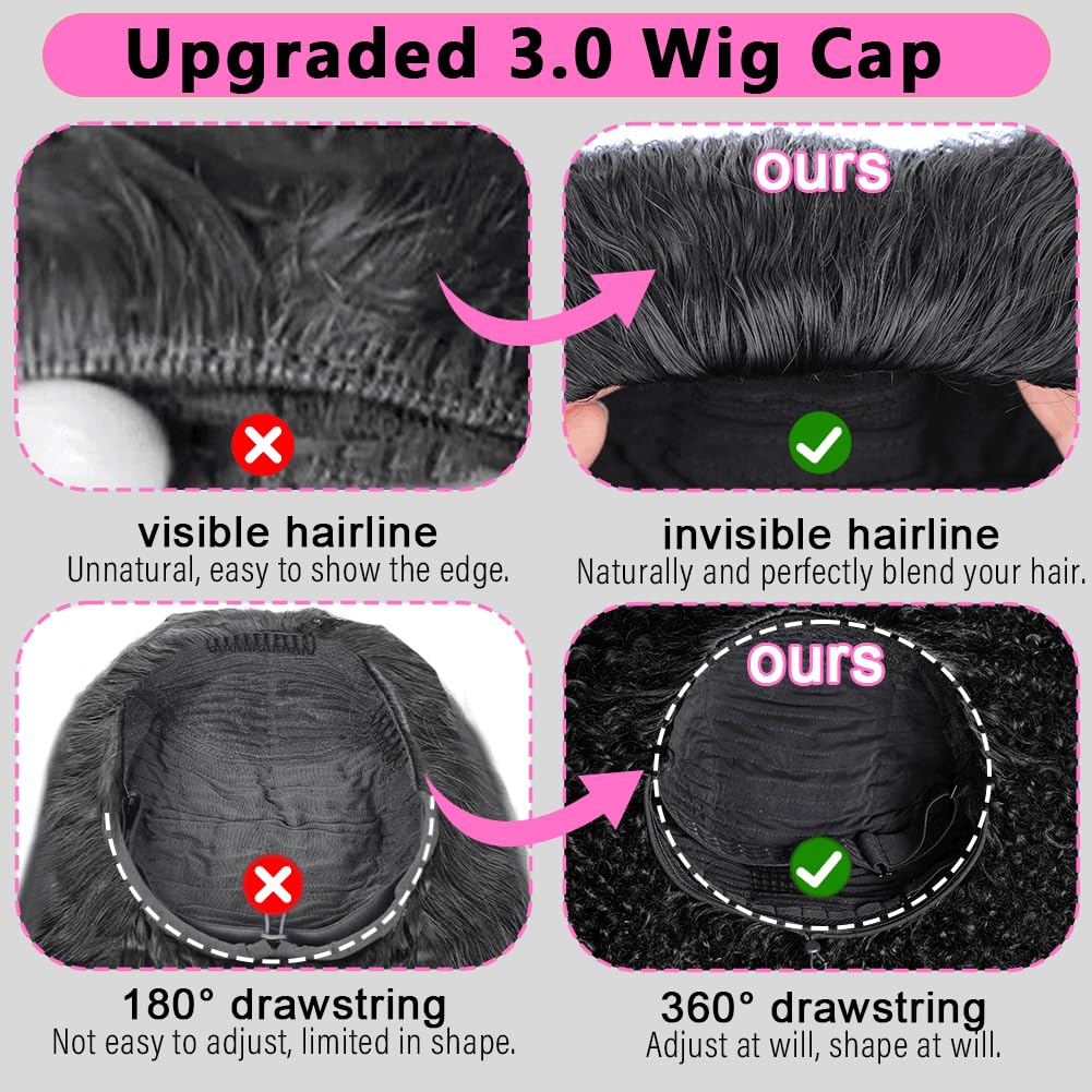 OWNROSE half wig density 200 delivers full, luxurious volume without heaviness.