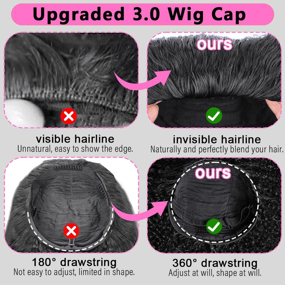 OWNROSE half wig density 200 delivers full, luxurious volume without heaviness.