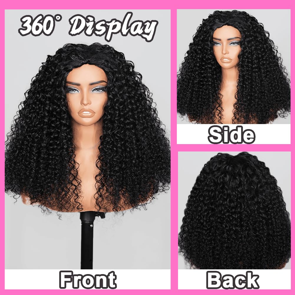 OWNROSE half wig invisible-hairline look blends seamlessly with your hair for an undetectable finish.